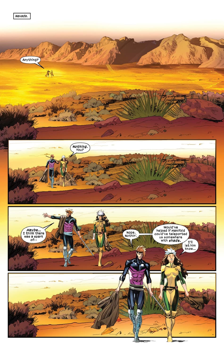 Preview page from ROGUE & GAMBIT (2023) #2.