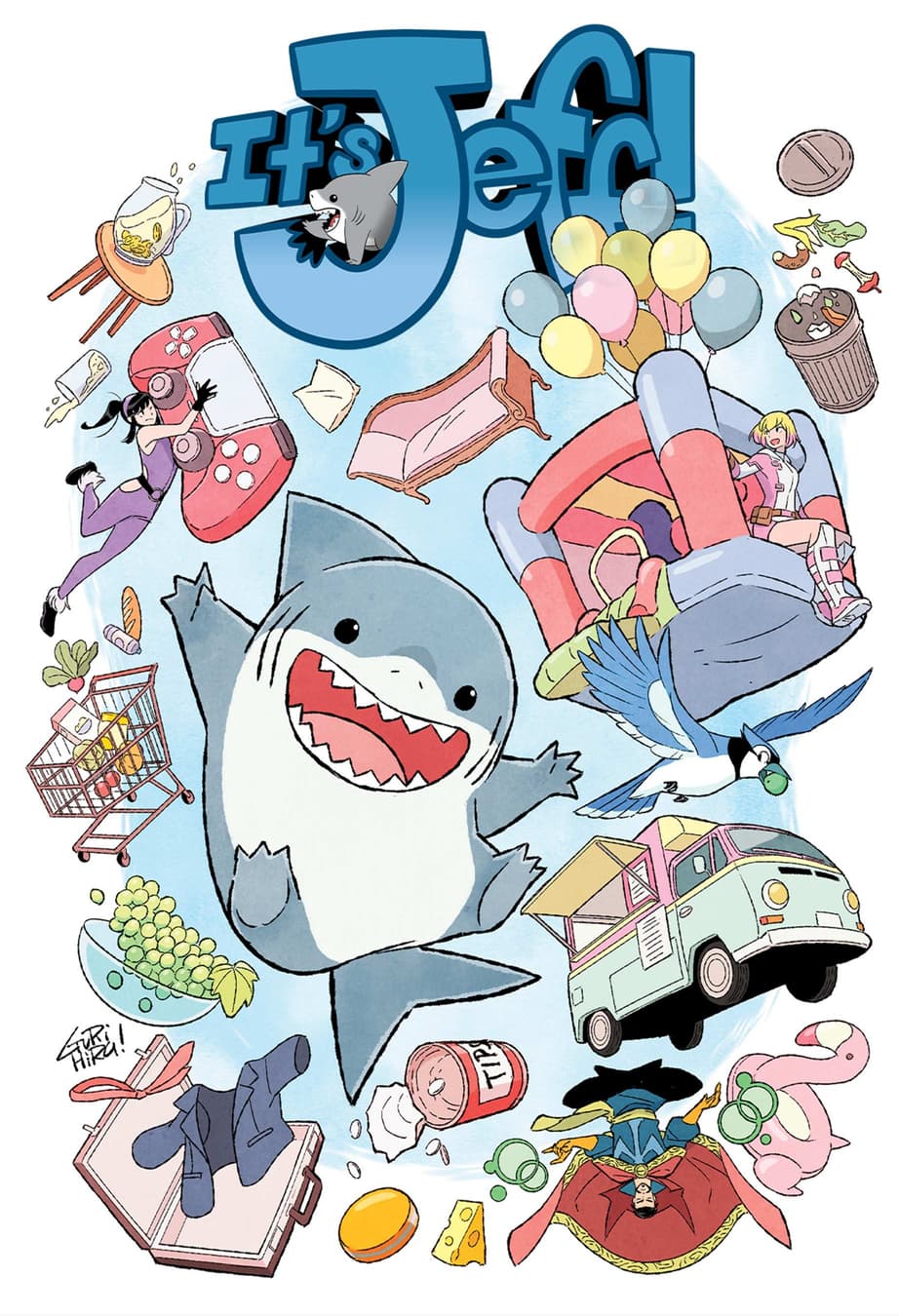 IT'S JEFF INFINITY COMIC (2021) #37 cover by Gurihiru