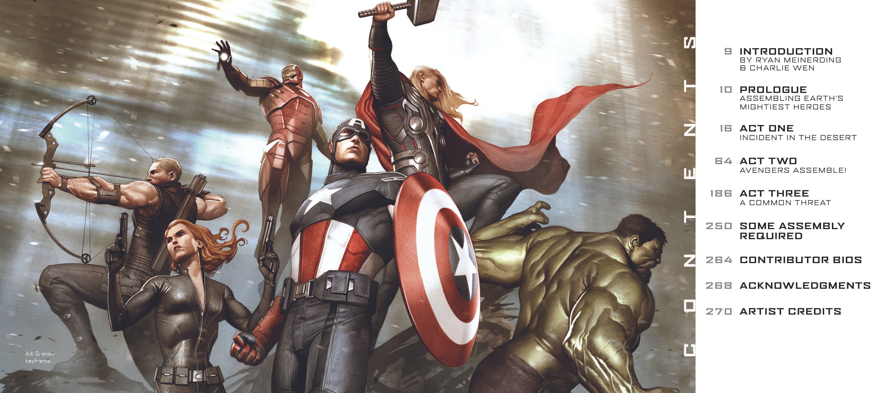 Marvel Studios' The Infinity Saga - The Avengers: The Art of the Movie | Keyframe art by Adi Granov