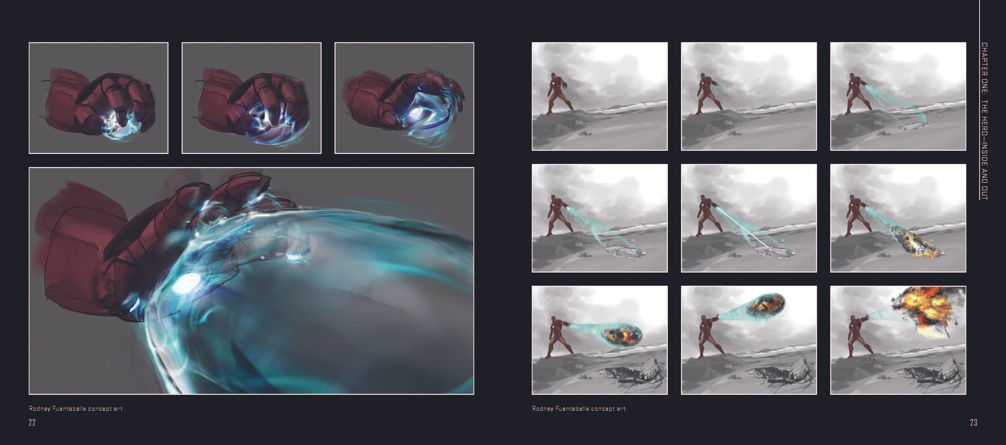 Marvel Studios' The Infinity Saga - Iron Man 3: The Art of the Movie | Concept art by Rodney Fuentebella