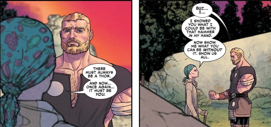 Jane Foster and Odinson