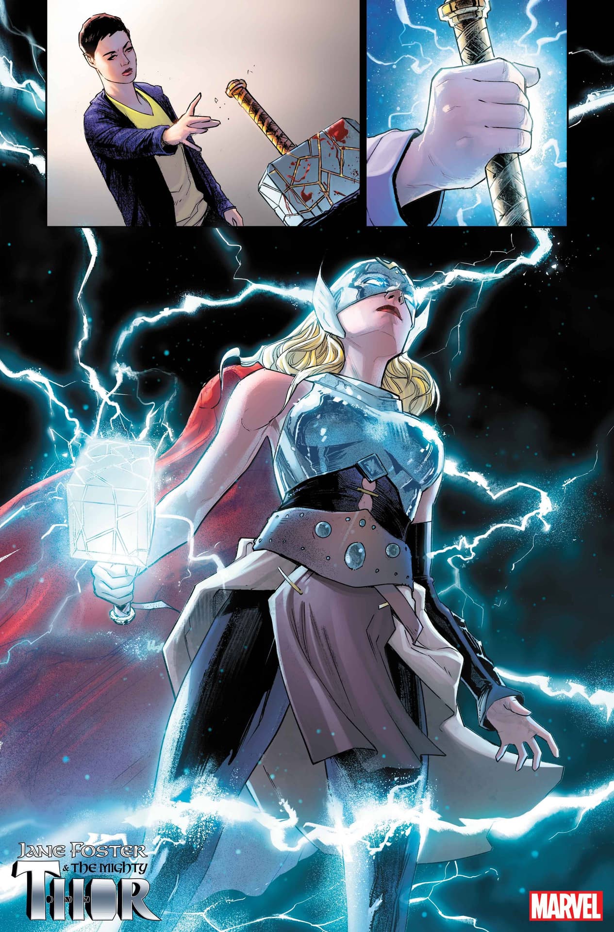 JANE FOSTER & THE MIGHTY THOR #1 interior artwork by Michael Dowling