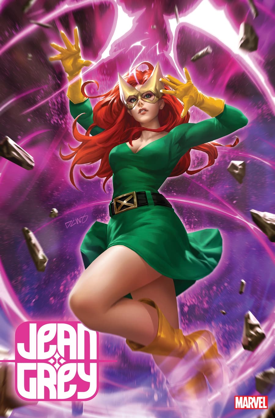 Derrick Chew S New Jean Grey Cover Unleashes Omega Level Psychic Power Marvel