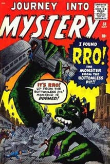 JOURNEY INTO MYSTERY #58 (1960)