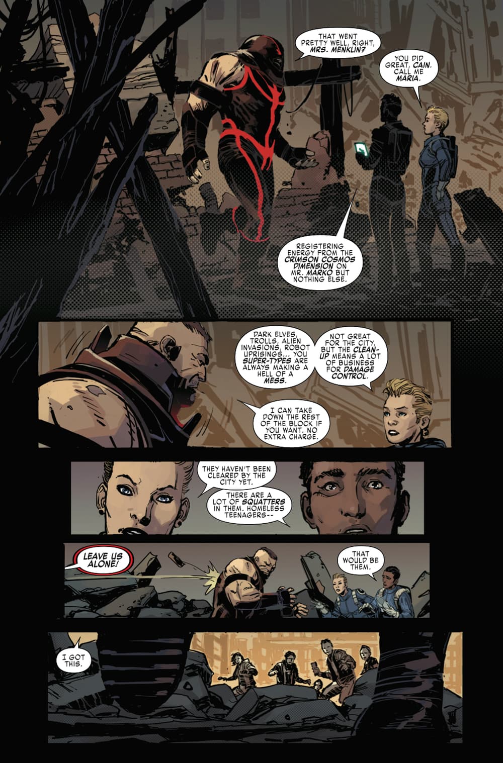 JUGGERNAUT #1 interiors by Ron Garney, Matt Milla, and VC's Joe Sabino