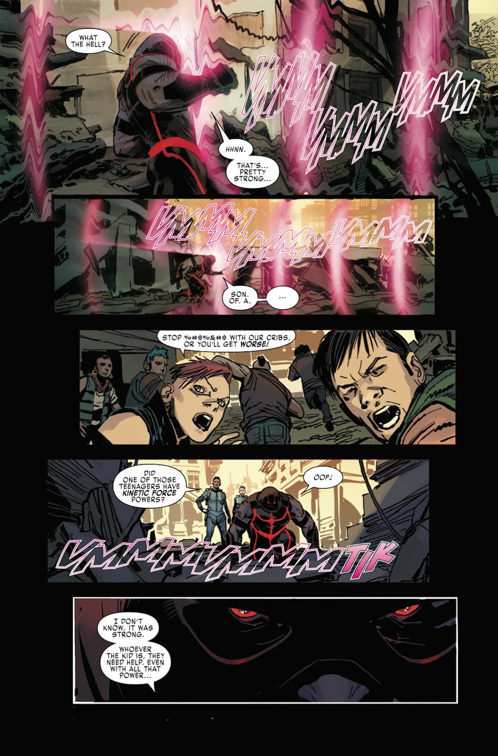 JUGGERNAUT #1 interiors by Ron Garney, Matt Milla, and VC's Joe Sabino