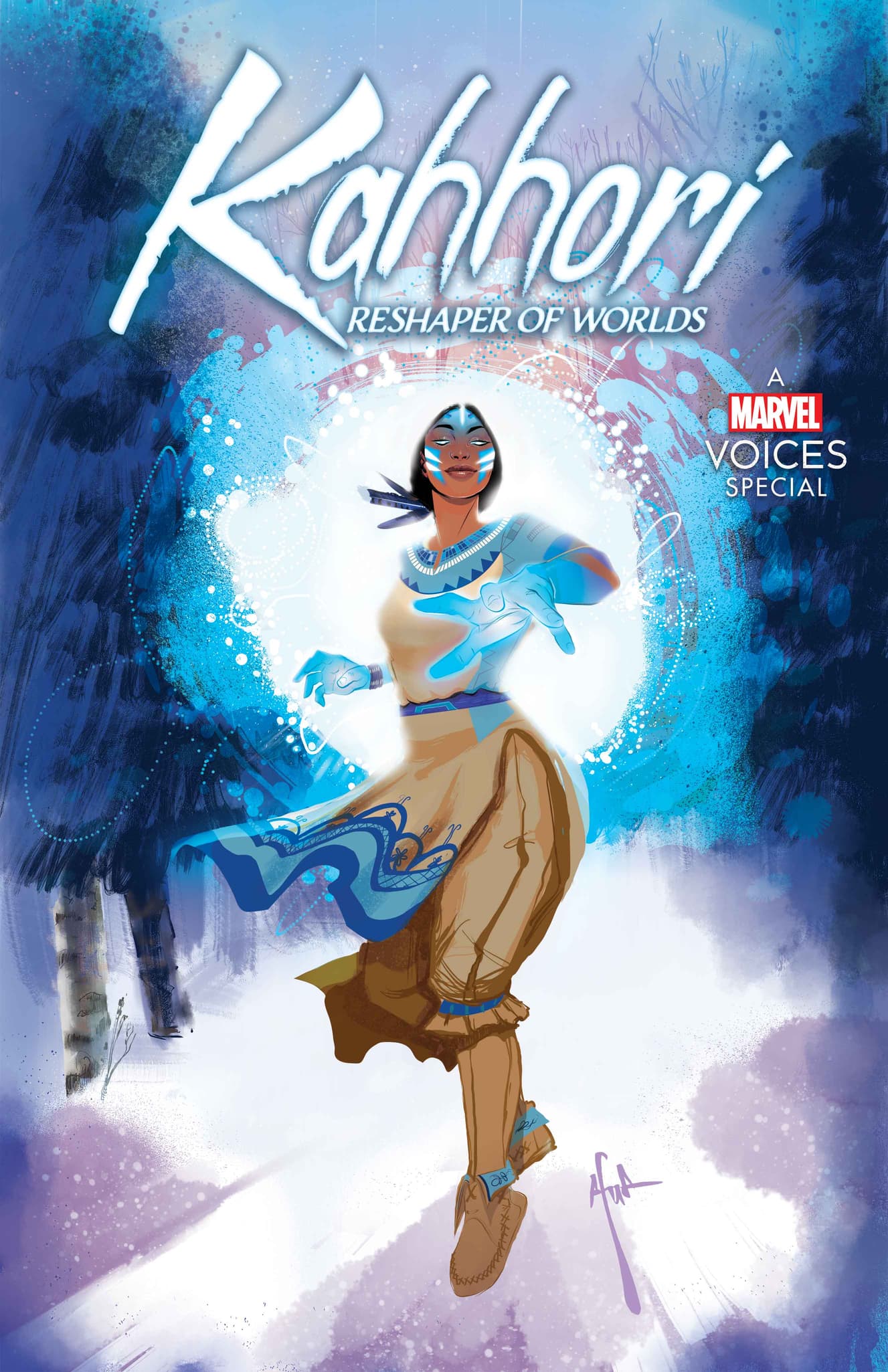 KAHHORI: RESHAPER OF WORLDS #1 cover by AFUA RICHARDSON