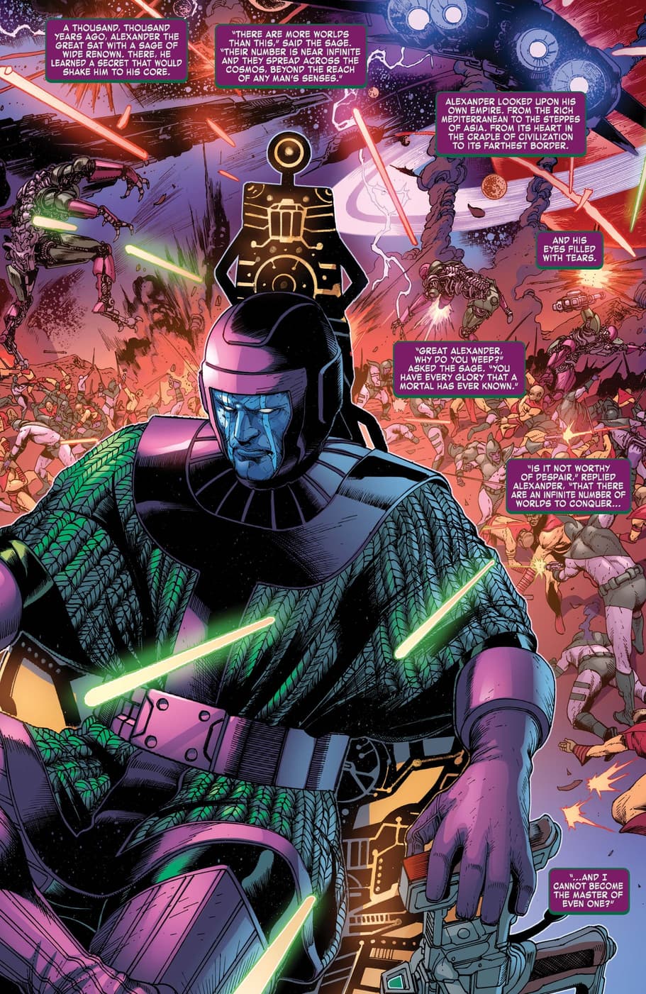 The origin of Kang in KANG THE CONQUEROR (2021) #1.