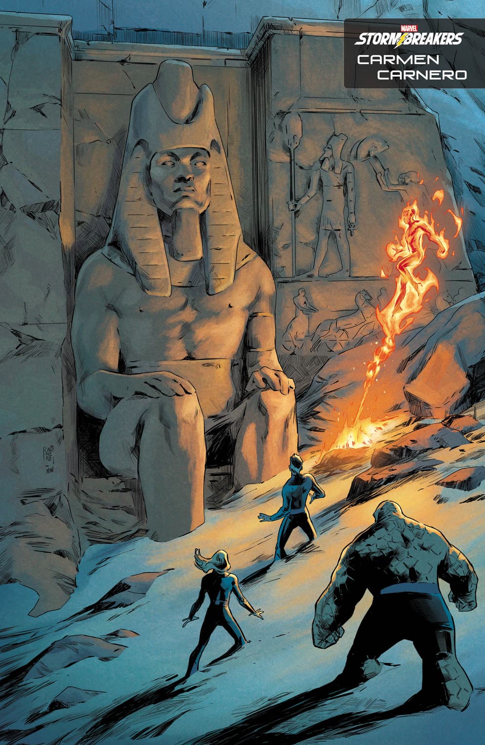 Kang the Conqueror #1 Stormbreakers Variant Cover by Carmen Carnero & Matthew Wilson