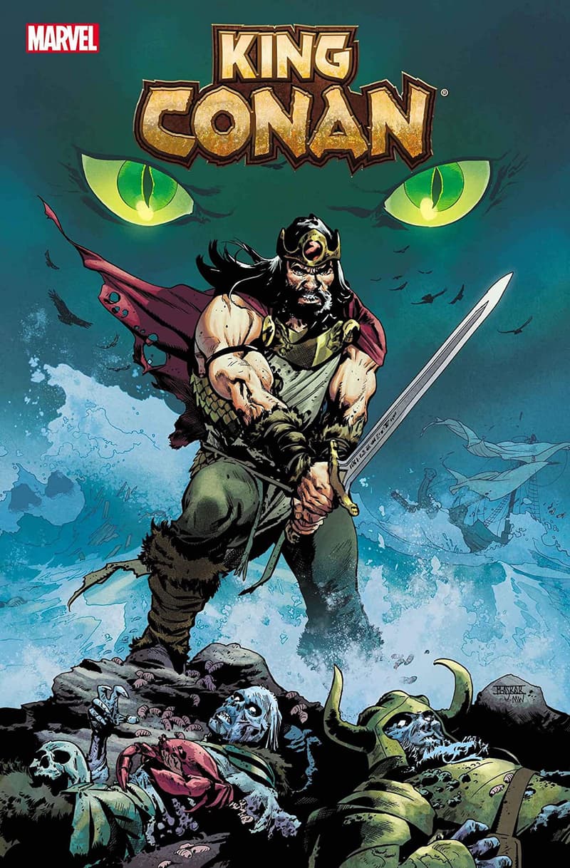 KING CONAN #1 cover by Mahmud Asrar