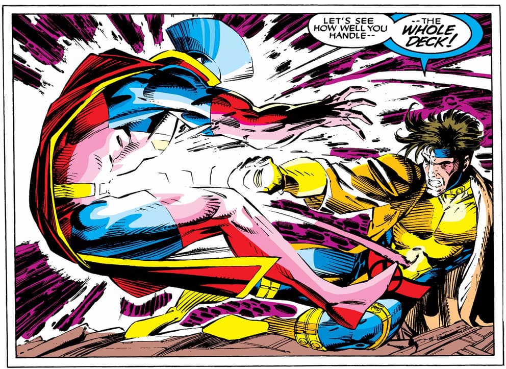 UNCANNY X-MEN (1963) #277 artwork by Jim Lee, Scott Williams, and Joe Rosas