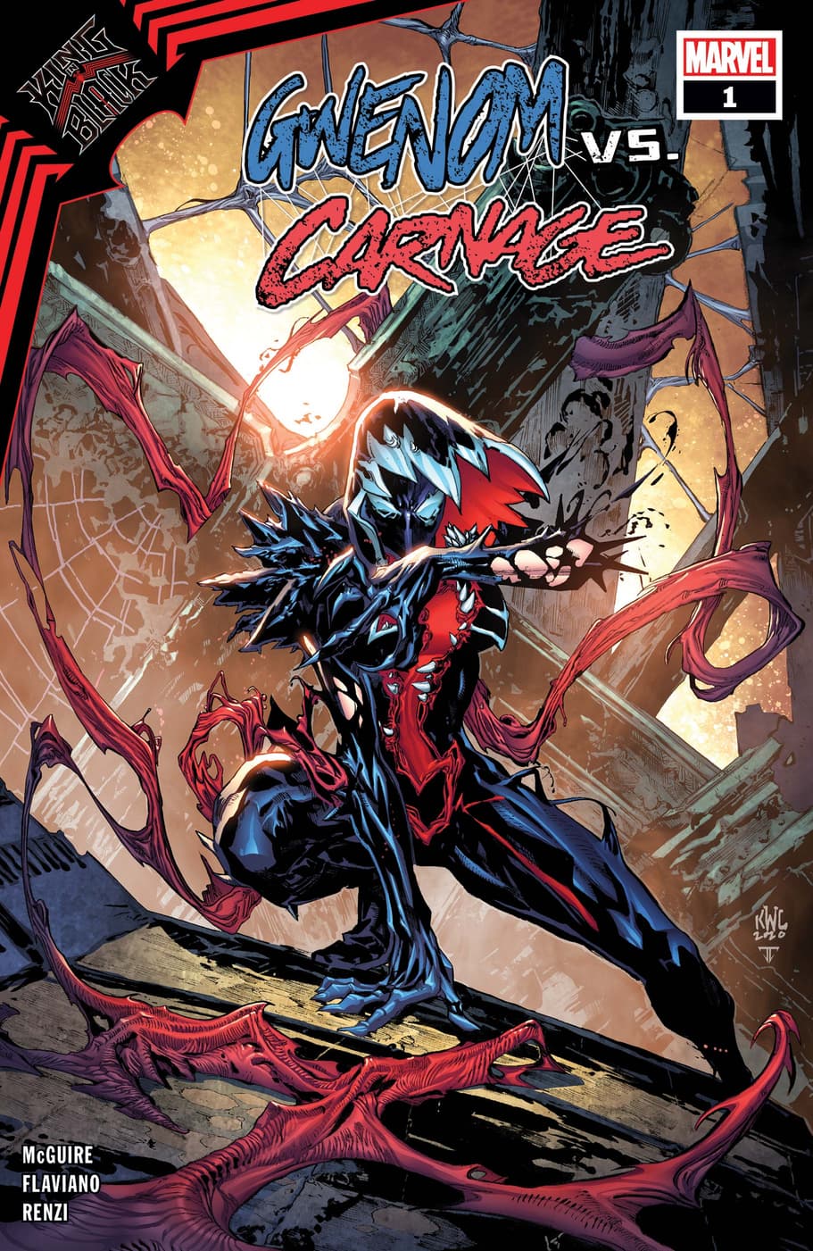 KING IN BLACK: GWENOM VS. CARNAGE (2021) #1