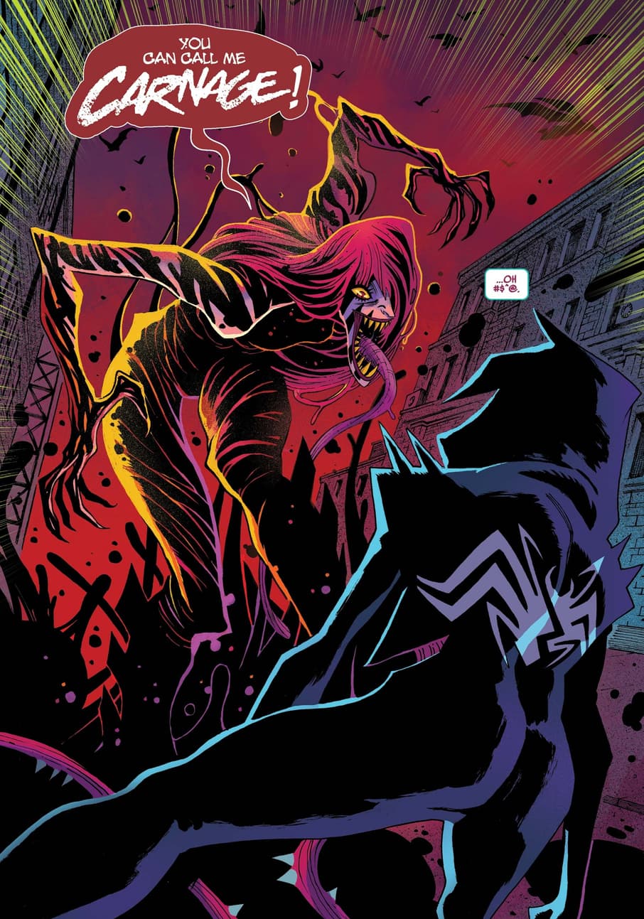 Gwenom takes on Carnage!