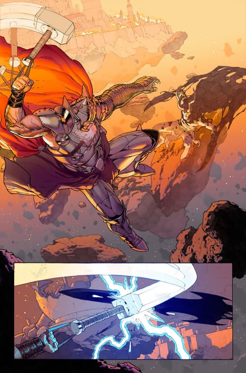 KING THOR #1 interiors by Esad Ribić and Ive Svorcina