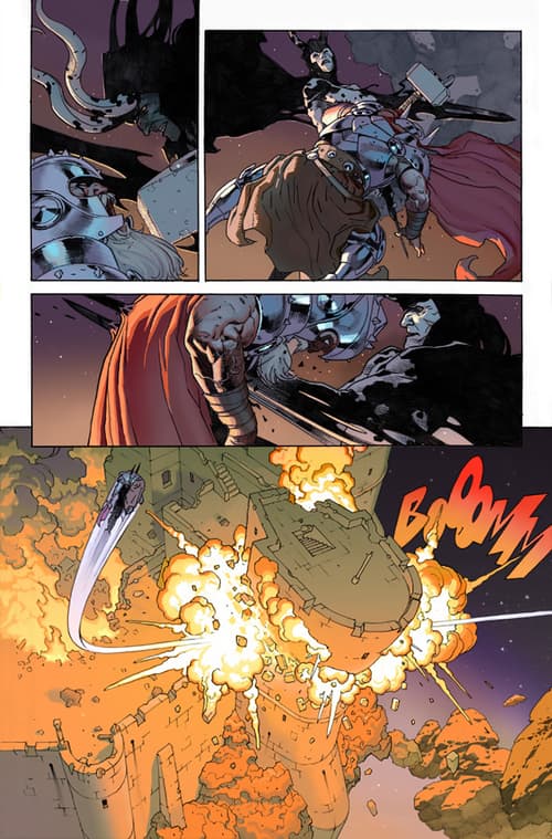 KING THOR #1 interiors by Esad Ribić and Ive Svorcina
