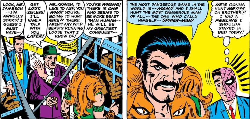 Kraven's debut