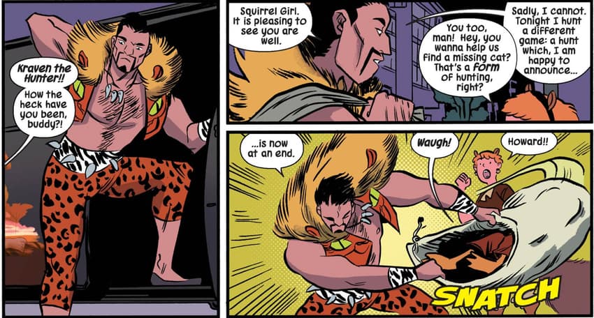 Kraven in Unbeatable Squirrel Girl