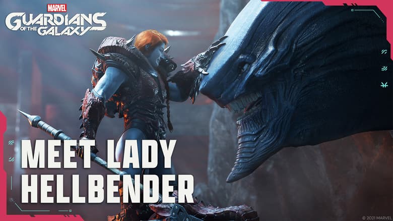 Lady Hellbender in 'Marvel's Guardians of the Galaxy' Game