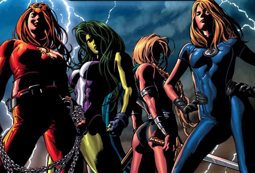 marvel female superheroes names