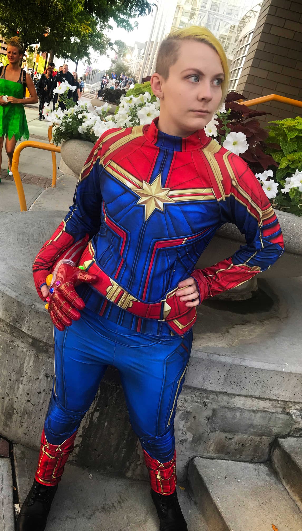 Laney as Captain Marvel