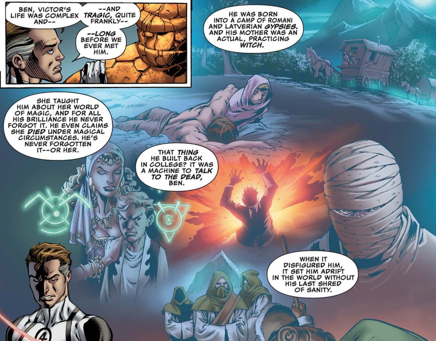 Doom's beginnings in Latveria