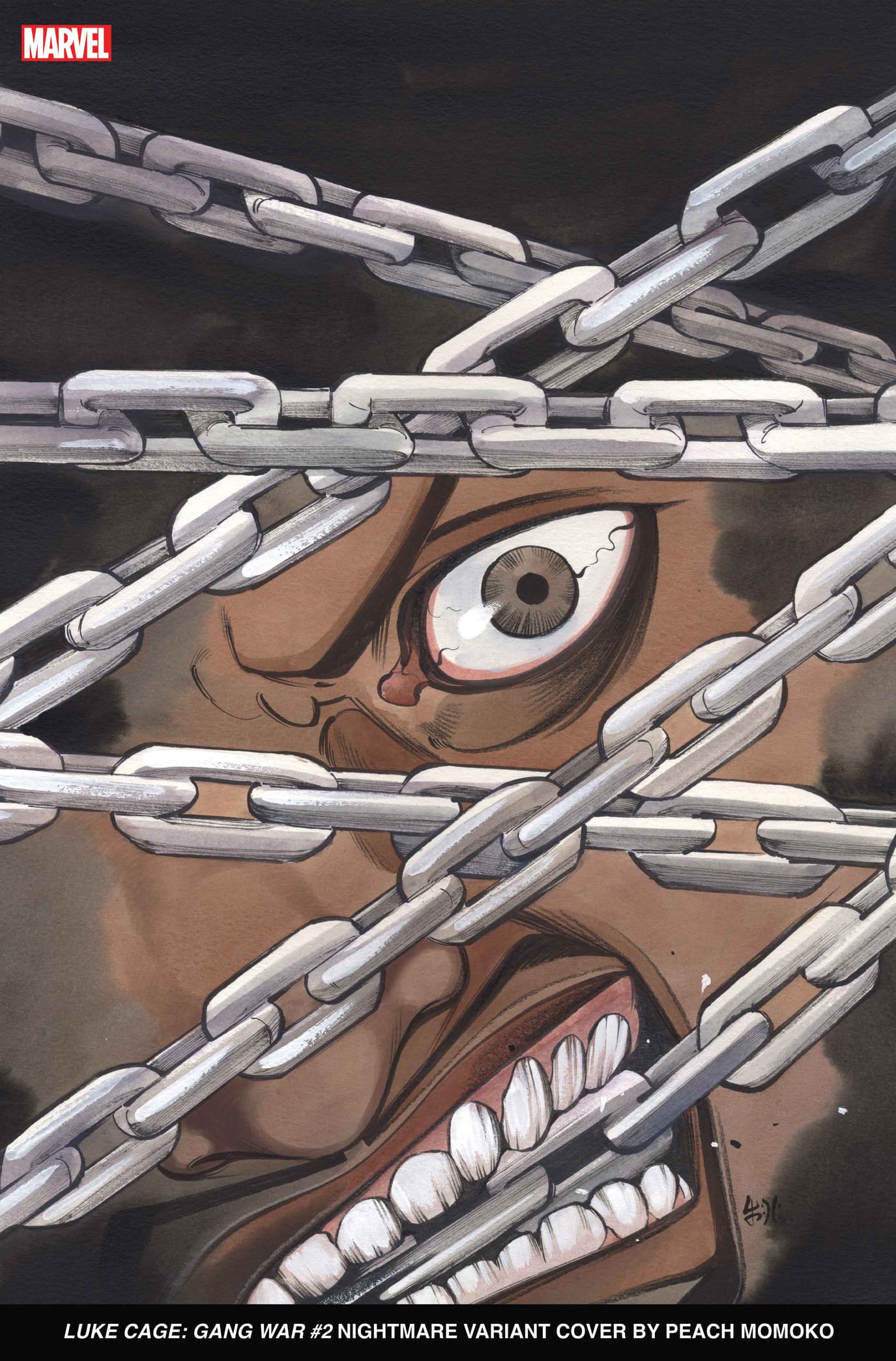 LUKE CAGE: GANG WAR #2 Nightmare Variant Cover by Peach Momoko
