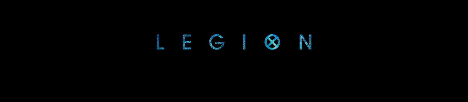 Legion TV Show Season 2 Logo On Black