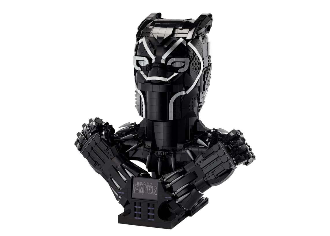 lego bust black panther