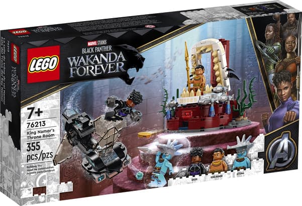 LEGO Black Panther King Namor's Throne Room