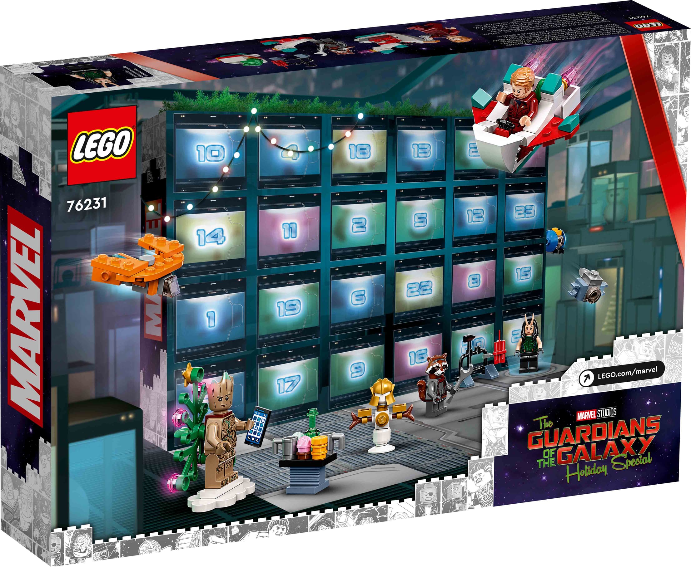 LEGO® Marvel Studios’ Guardians of the Galaxy Advent Calendar