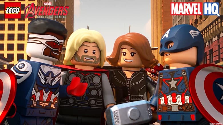 Black Widow, Thor, and the Captains America assemble in 'LEGO® Marvel Avengers: Code Red'