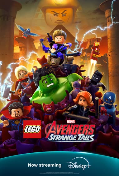 LEGO Marvel Avengers: Strange Tails Disney+ TV Show Season 1 Poster