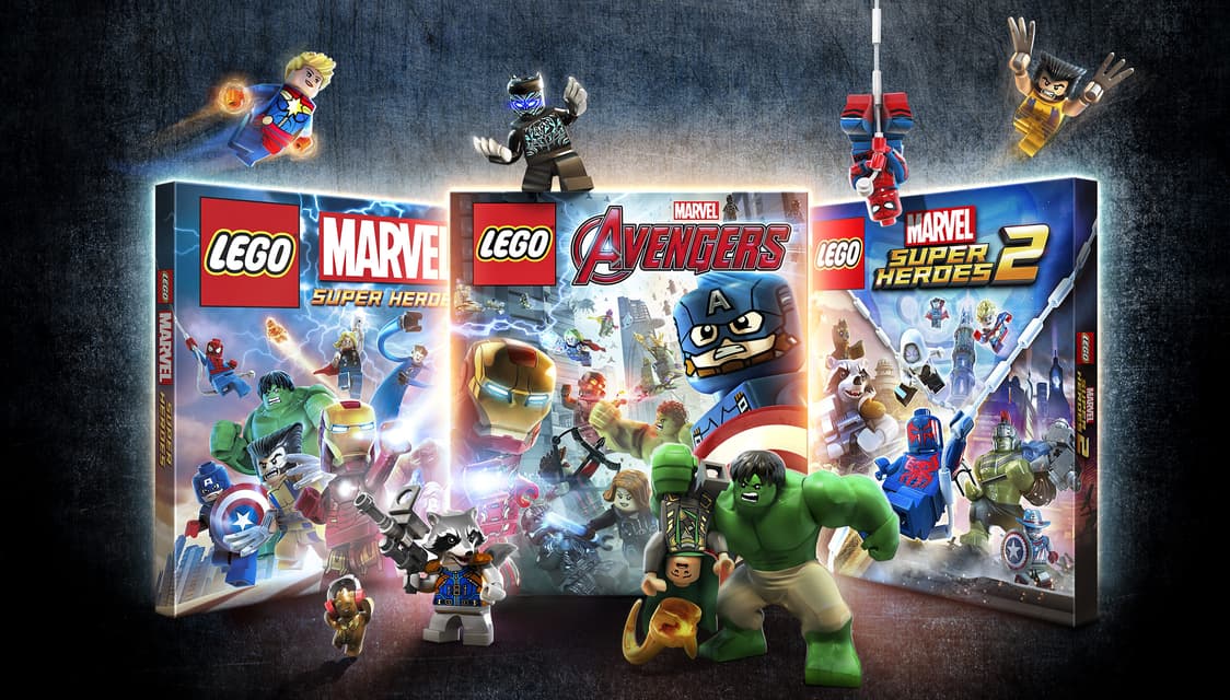 LEGO® Marvel Collection Bundle Games Poster