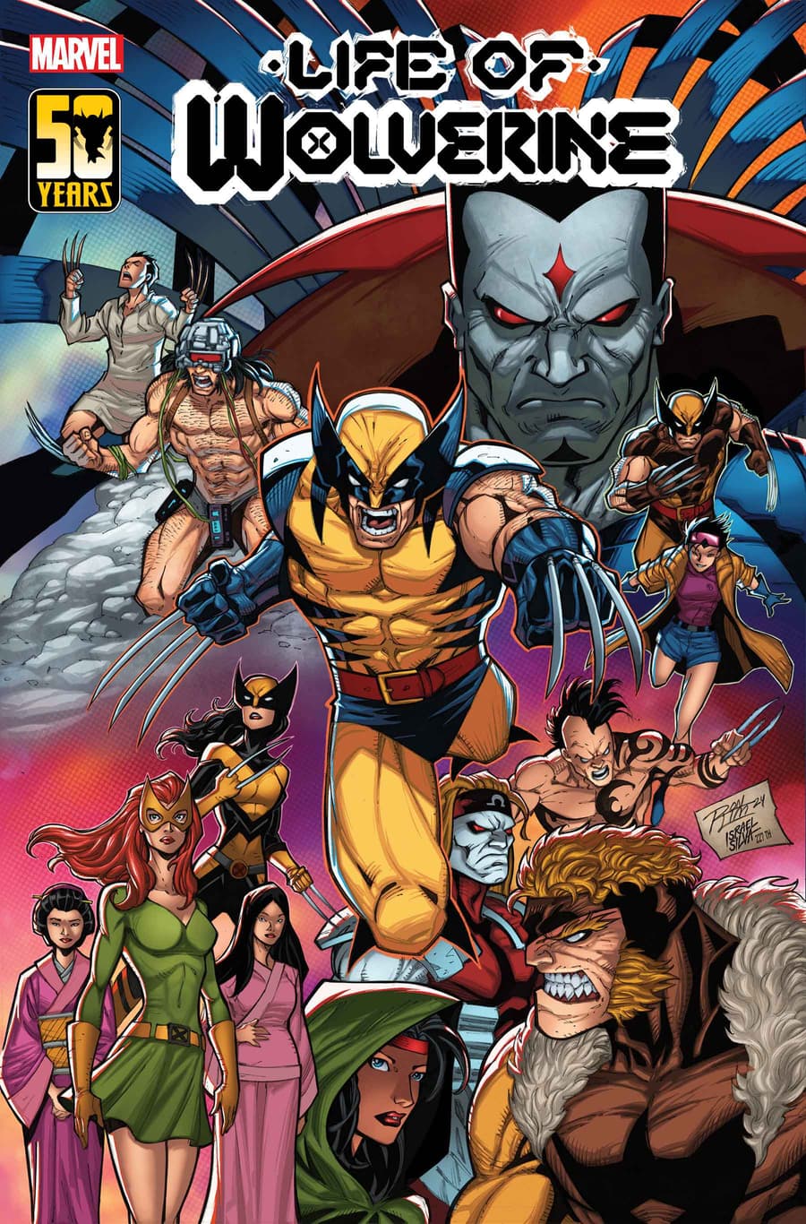 LIFE OF WOLVERINE #1 cover by Ron Lim