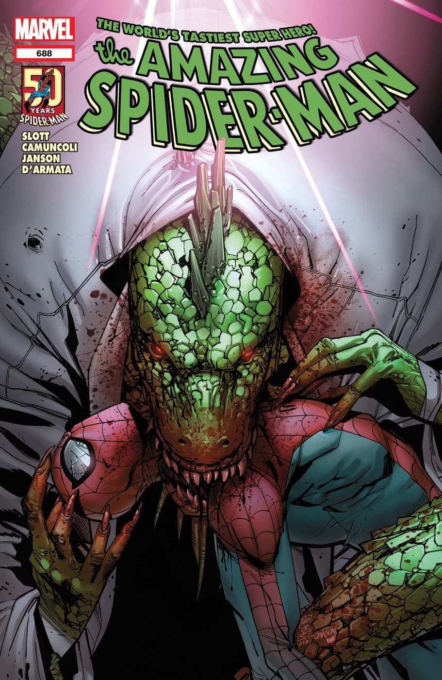 AMAZING SPIDER-MAN (1999) #688 The Lizard Dr. Curt Connors