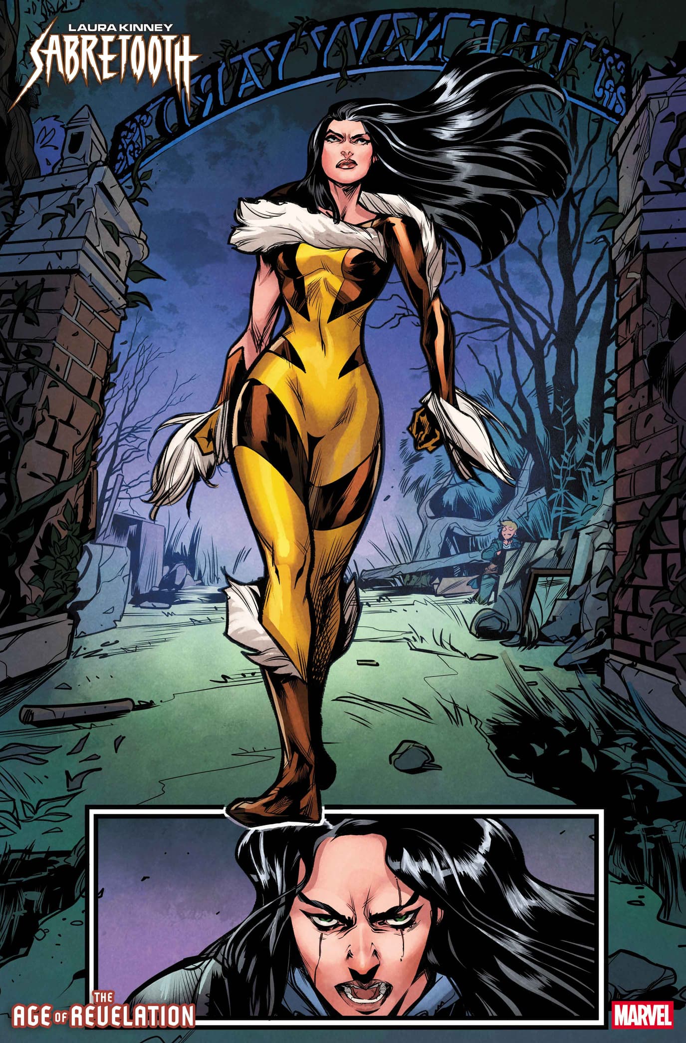 LAURA KINNEY: SABRETOOTH #1 Art by VALENTINA PINTI