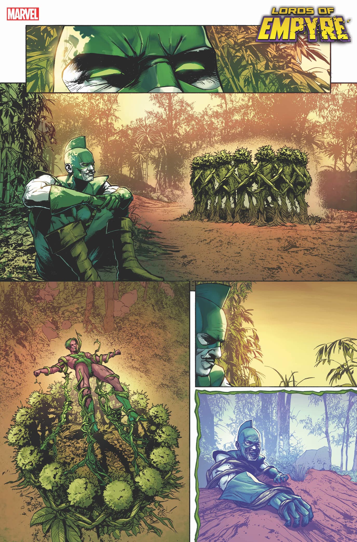 LORDS OF EMPYRE: SWORDSMAN #1 preview interiors by Thomas Nachlik with colors by Marcio Menyz