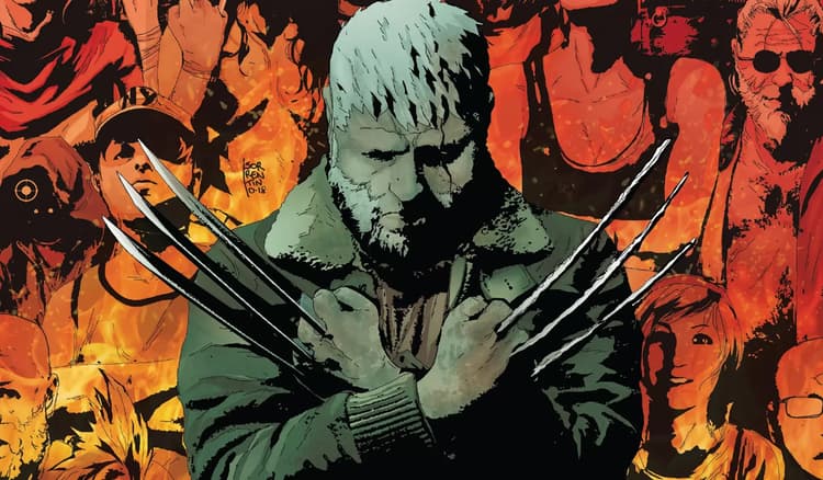 OLD MAN LOGAN (2016) #50 cover by Andrea Sorrentino and Giada Marchisio