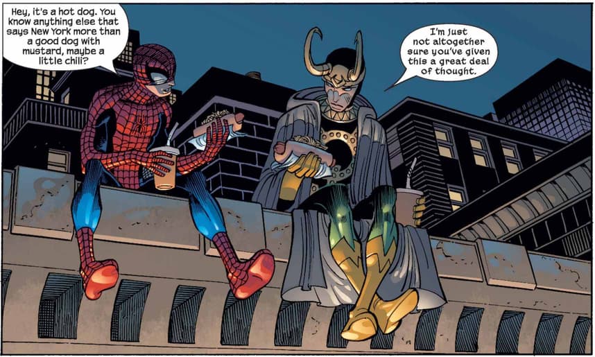 Loki and Spider-Man