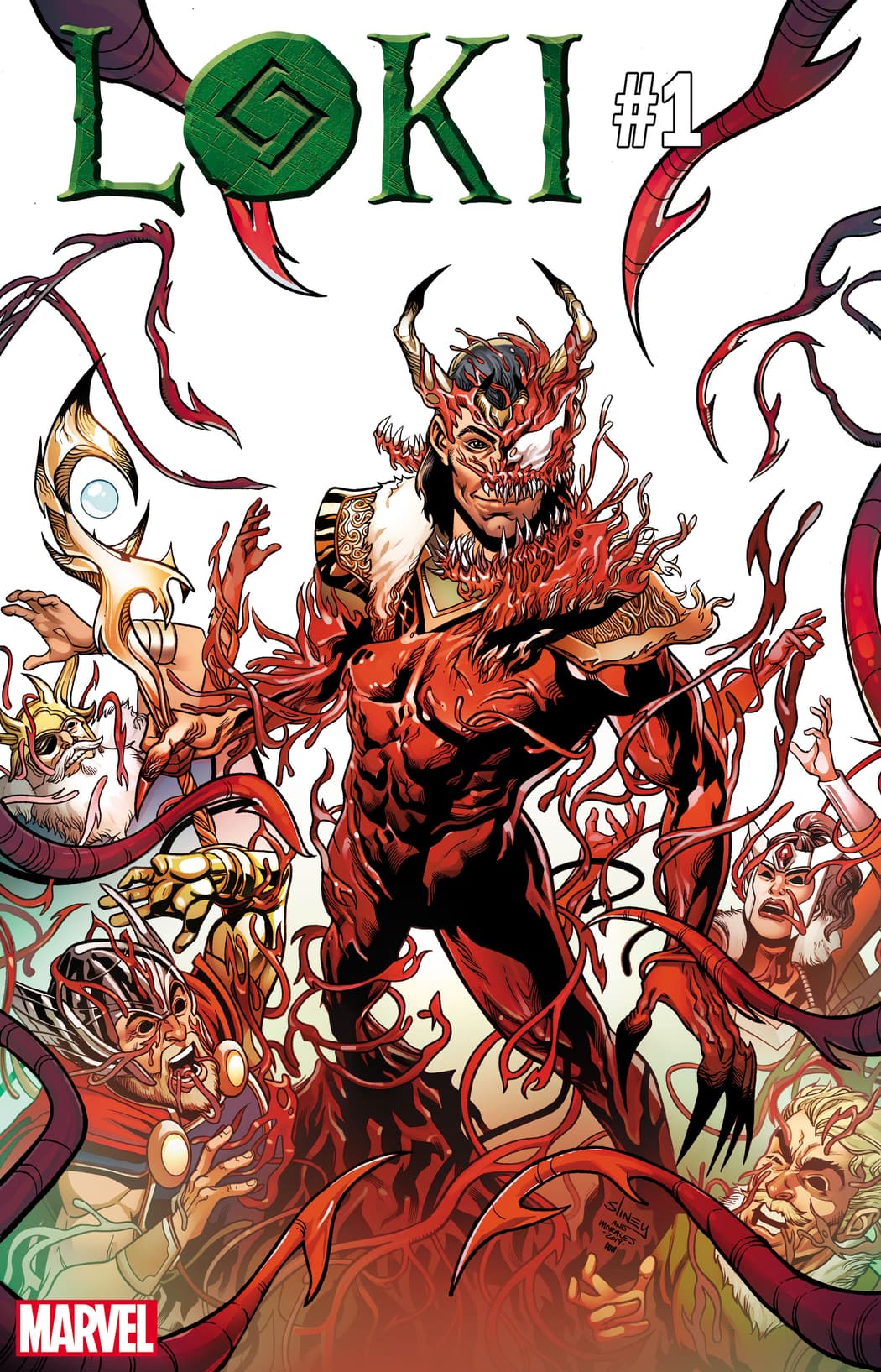 Loki Absolute Carnage variant cover