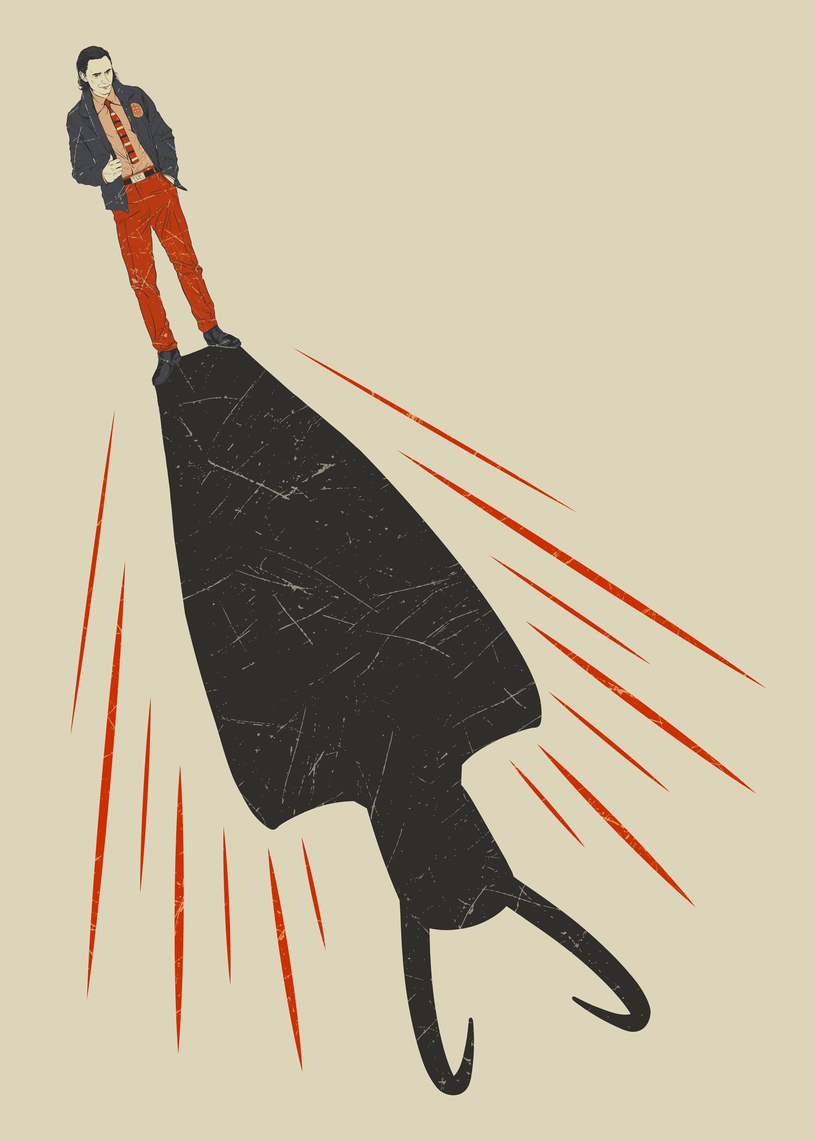 <a href=https://displate.com/displate/4681603>Loki Shadow Metal Poster</a>/ Displate