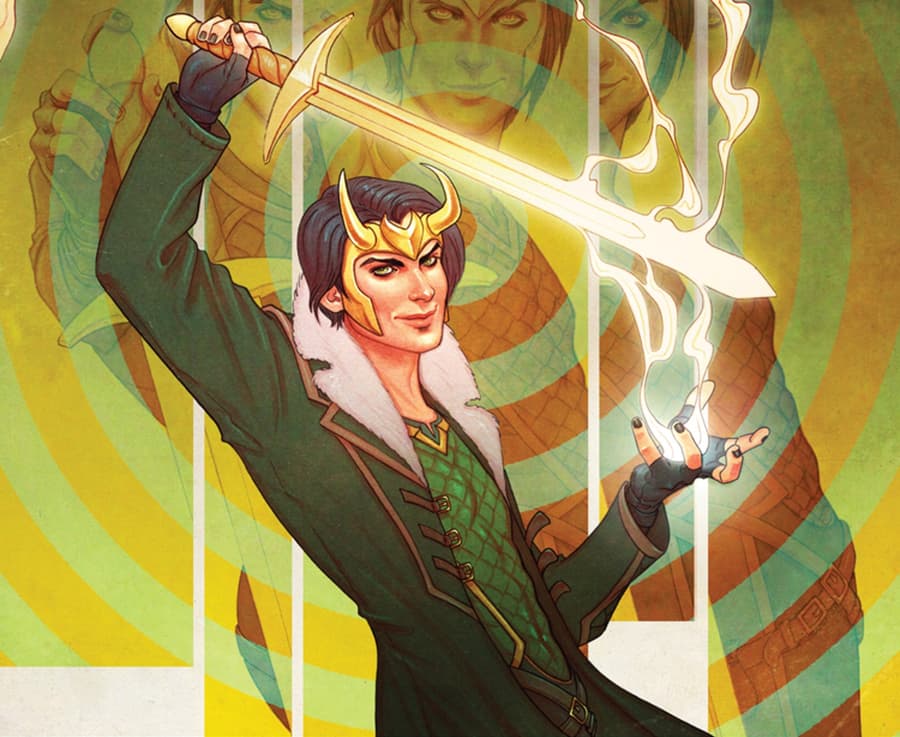 LOKI: AGENT OF ASGARD (2014) #1 cover by Jenny Frison