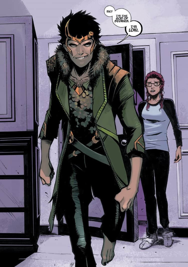 Loki declares his new title in LOKI:AGENT OF ASGARD (2014) #13.
