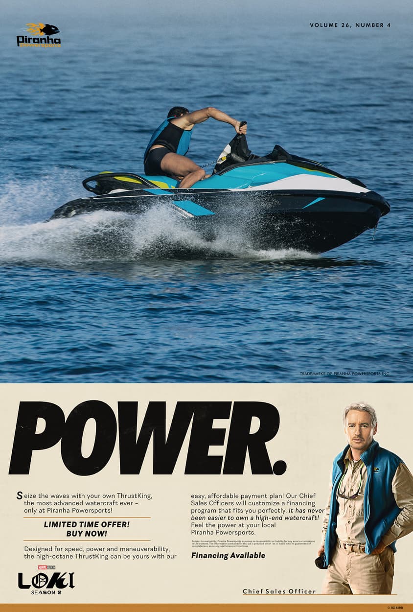 Loki': Mobius Finally Rides a Jet Ski!!