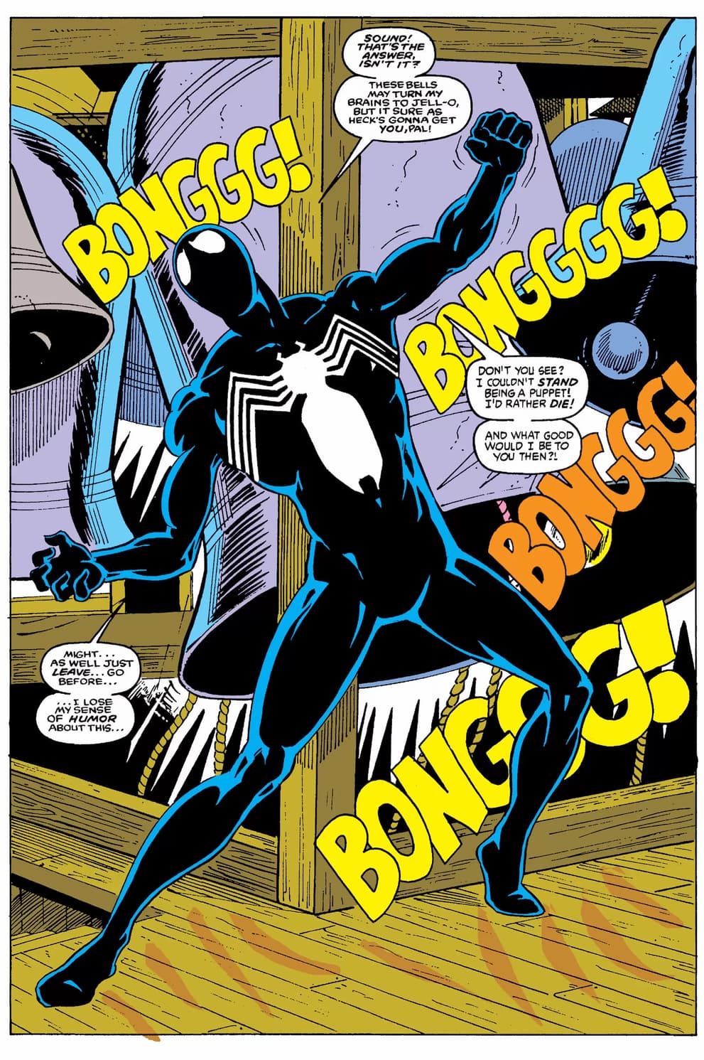 WEB OF SPIDER-MAN (1985) #1 artwork by Greg LaRocque, Jim Mooney, and George Roussos