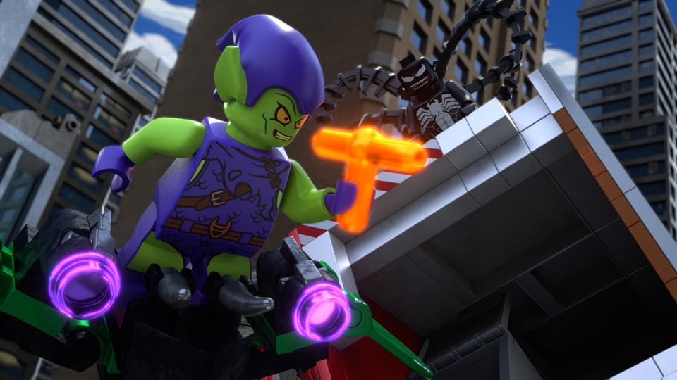 Spidey Is Vexed by Venom in First 'LEGO Marvel Spider-Man' Shorts | Marvel