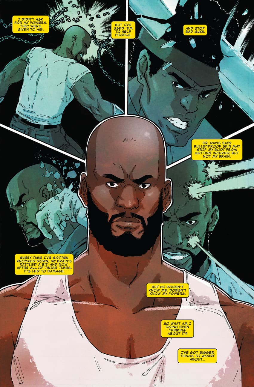 Page from Luke Cage Everyman