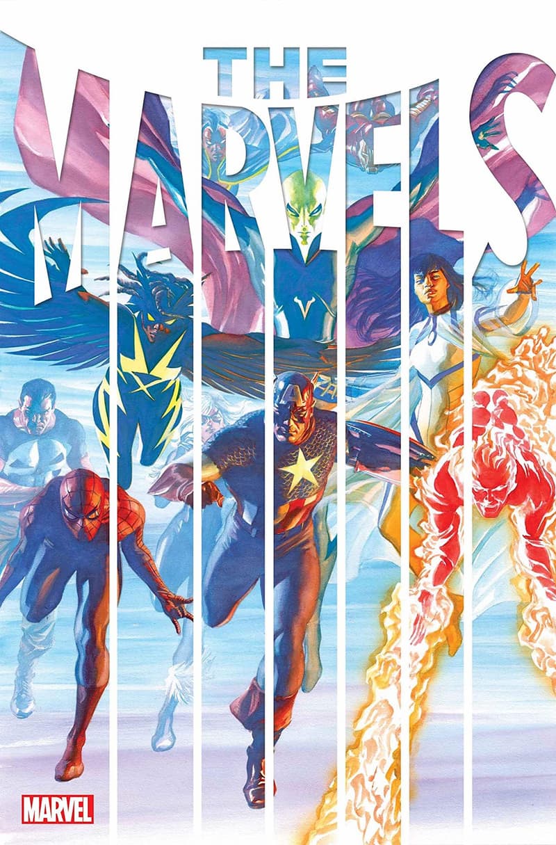 THE MARVELS #1 cover by Alex Ross