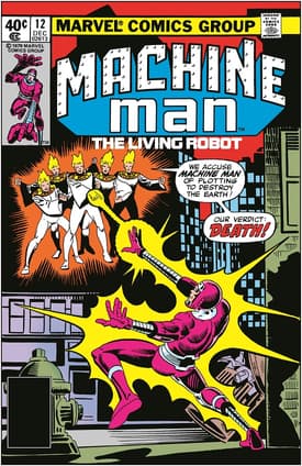 MACHINE MAN #12 (1979)