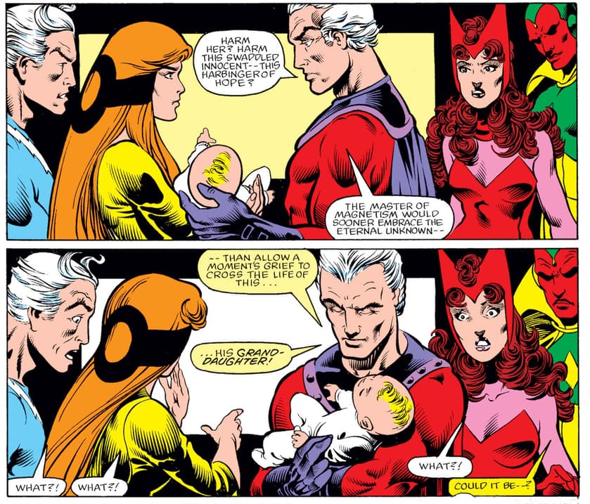 VISION AND SCARLET WITCH (1982) #4 Magneto